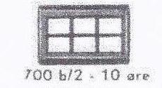 LEGO 700.B.2 Individual 1 x 2 x 3 Window (without glass)