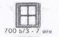 LEGO 700.B.3 Individual 1 x 2 x 2 Window (without glass)