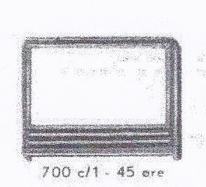 LEGO 700.C.1 Individual 1 x 6 x 4 Panorama Window (with glass)