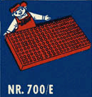 LEGO 700.E Individual 10 x 20 Baseplate