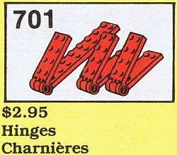 LEGO 701 Hinges