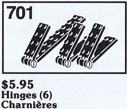 LEGO 701-3 Hinges