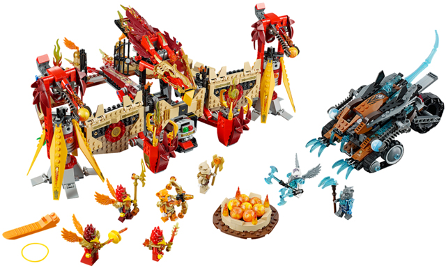 LEGO 70146 Flying Phoenix Fire Temple