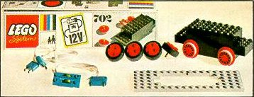 LEGO 702 12V Motor with Accessories Pack