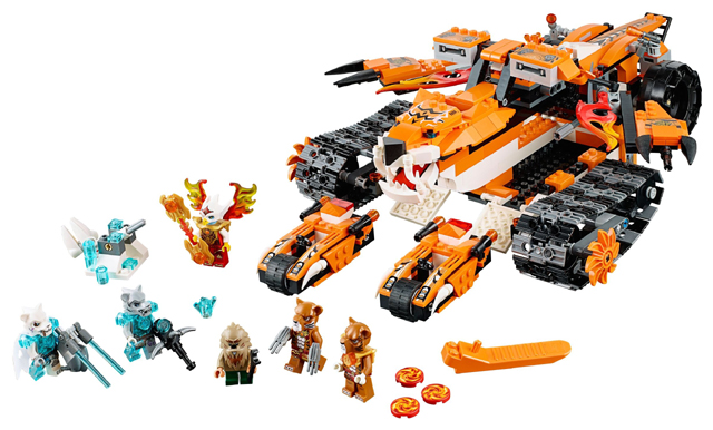 LEGO 70224 Tiger's Mobile Command