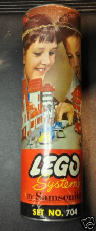 LEGO 704-3 Small Basic Set (Canister)