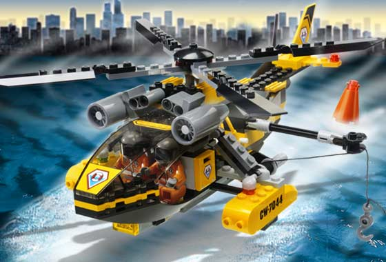 LEGO 7044 Rescue Chopper