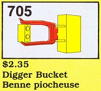 LEGO 705-4 Digger Bucket