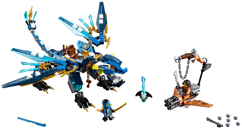 LEGO 70602 Jay's Elemental Dragon