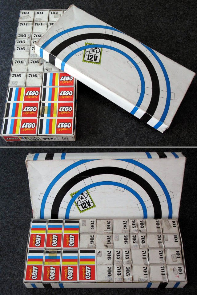 LEGO 707-2 12V Train Replacement Parts Retailer Pack