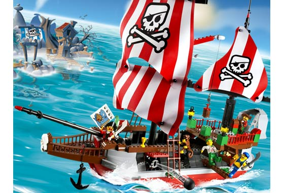 LEGO 7075 Captain Redbeard's Pirate Ship