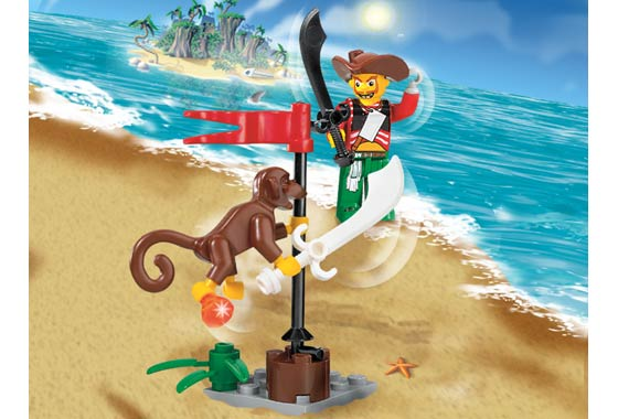 LEGO 7081 Harry Hardtack and Monkey