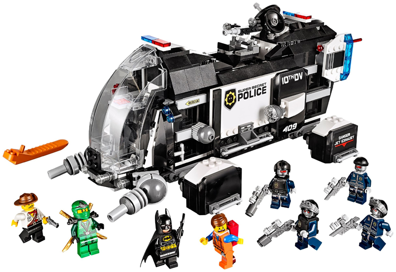 LEGO 70815 Super Secret Police Dropship