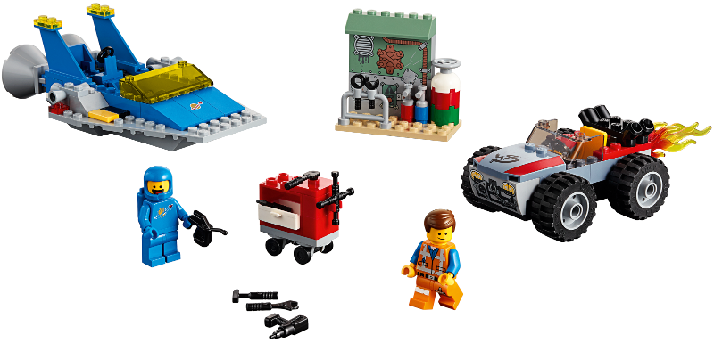 LEGO 70821 Emmet and Benny's 'Build and Fix' Workshop!