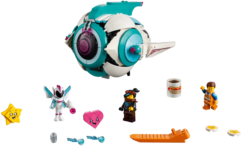 LEGO 70830 Sweet Mayhem's Systar Starship!