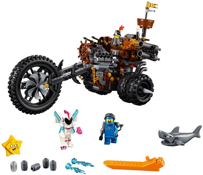 LEGO 70834 MetalBeard's Heavy Metal Motor Trike!