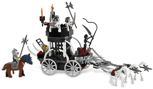 LEGO 7092 Skeletons' Prison Carriage