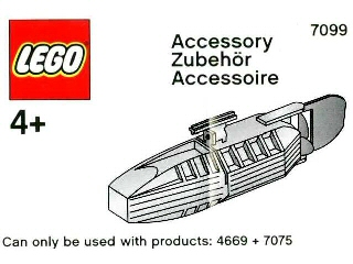 LEGO 7099 Accessory Motor for Boats polybag
