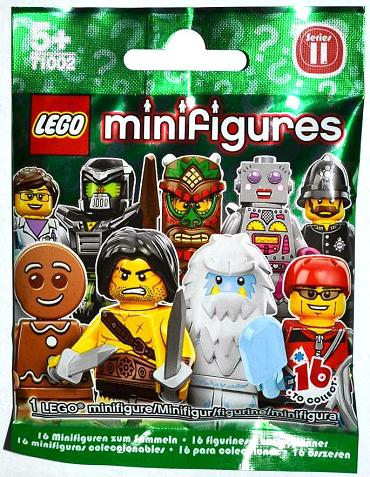 LEGO 71002 Minifigure, Series 11 (Complete Random Set of 1 Minifigure)