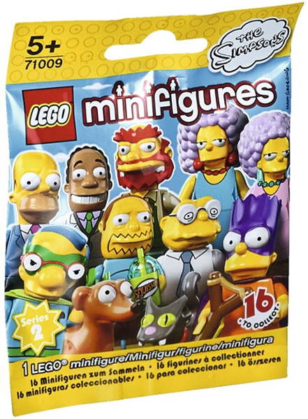 LEGO 71009 Minifigure, The Simpsons, Series 2 (Complete Random Set of 1 Minifigure)