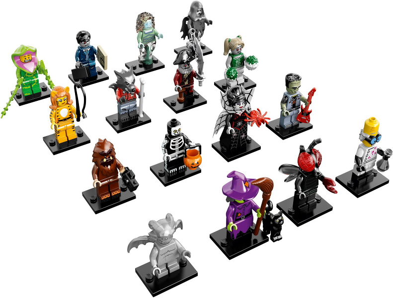 LEGO 71010-2 Minifigure, Series 14 (Complete Series of 16 Complete Minifigure Sets)
