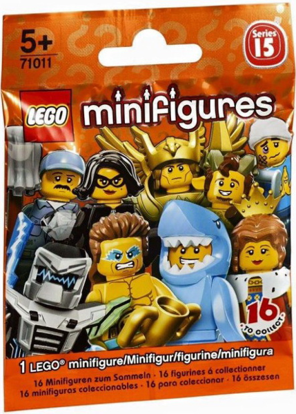 LEGO 71011 Minifigure, Series 15 (Complete Random Set of 1 Minifigure)