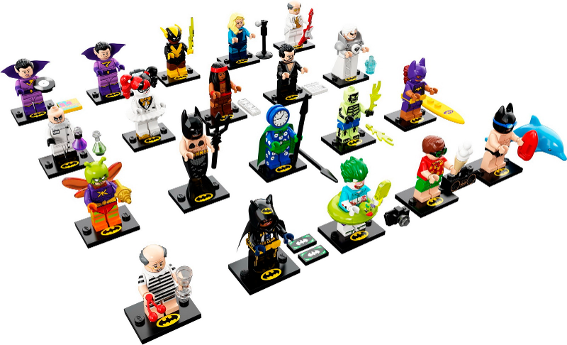 LEGO 71020-2 Minifigure, The LEGO Batman Movie, Series 2 (Complete Series of 20 Complete Minifigure Sets)