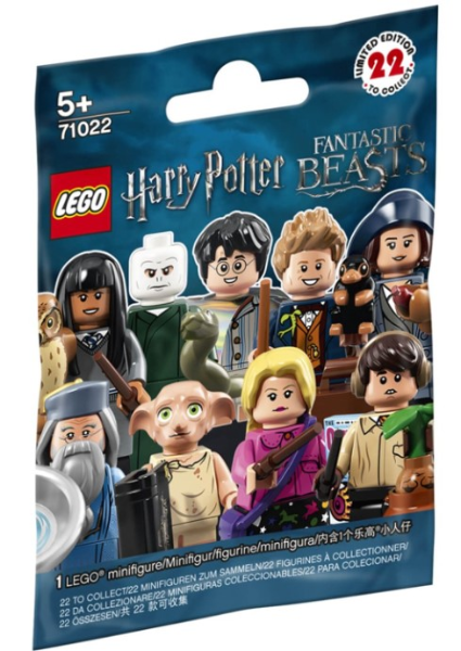 LEGO 71022 Minifigure, Harry Potter, Series 1 (Complete Random Set of 1 Minifigure)