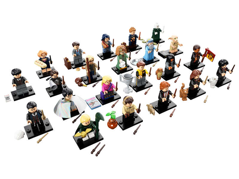 LEGO 71022-2 Minifigure, Harry Potter, Series 1 (Complete Series of 22 Complete Minifigure Sets)