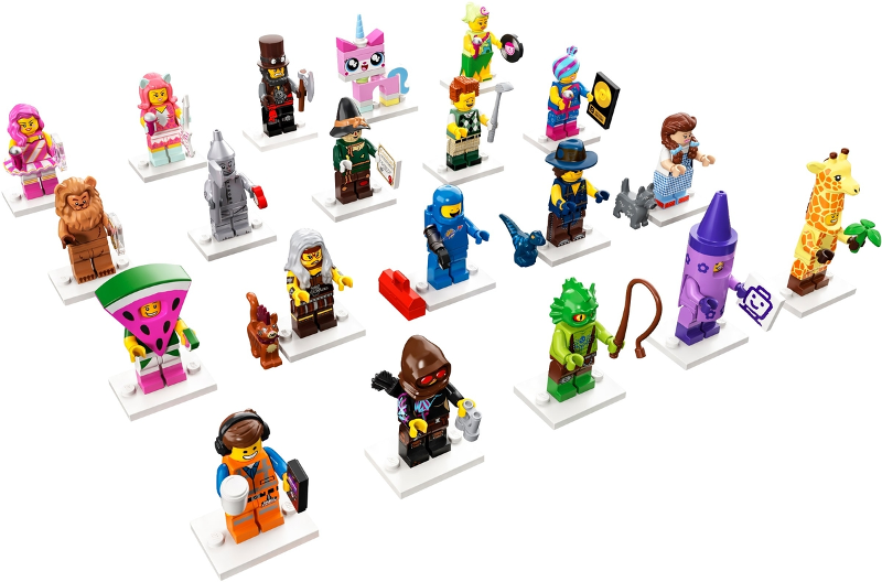 LEGO 71023-2 Minifigure, The LEGO Movie 2 (Complete Series of 20 Complete Minifigure Sets)