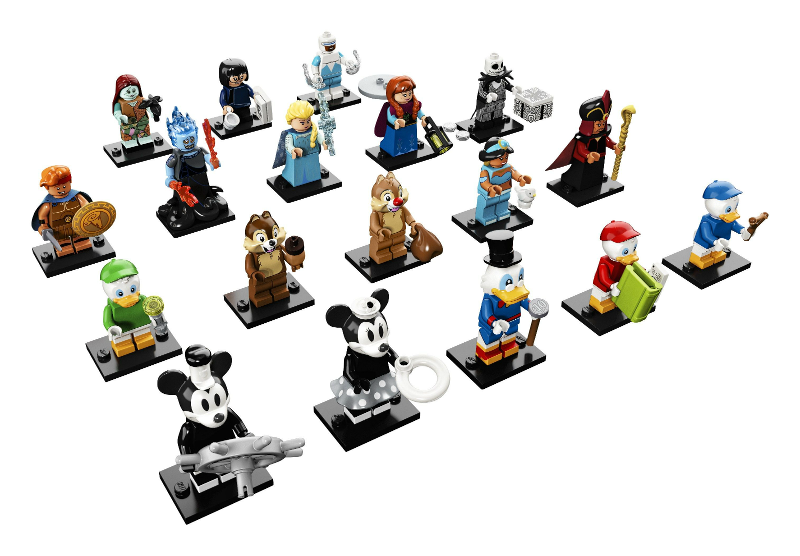 LEGO 71024-2 Minifigure, Disney, Series 2 (Complete Series of 18 Complete Minifigure Sets)