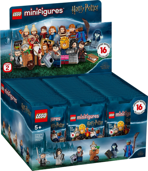 LEGO 71028-3 Minifigure, Harry Potter, Series 2 (Box of 60)