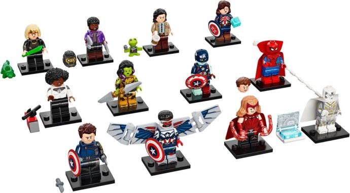 LEGO 71031-2 Minifigure, Marvel Studios, Series 1 (Complete Series of 12 Complete Minifigure Sets)