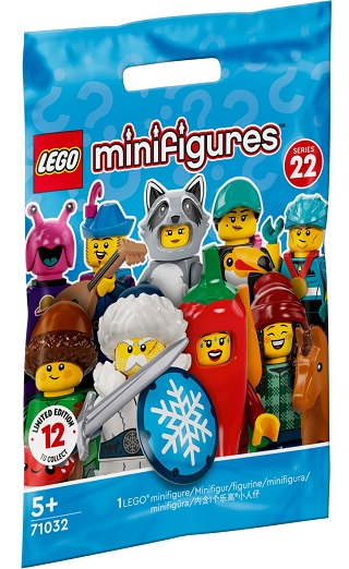 LEGO 71032 Minifigure, Series 22 (Complete Random Set of 1 Minifigure)