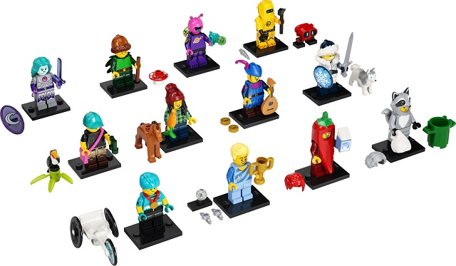 LEGO 71032-2 Minifigure, Series 22 (Complete Series of 12 Complete Minifigure Sets)
