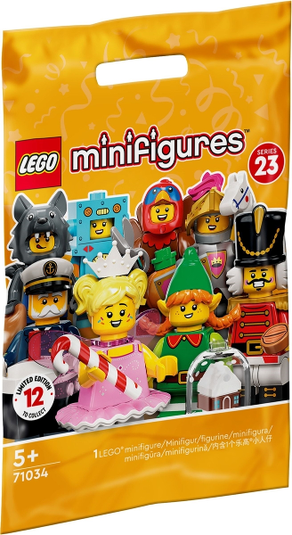 LEGO 71034 Minifigure, Series 23 (Complete Random Set of 1 Minifigure)