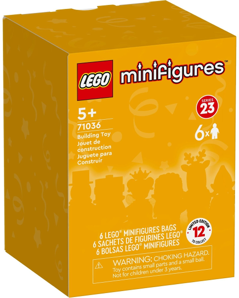LEGO 71036 Minifigure, Series 23 (Box of 6)