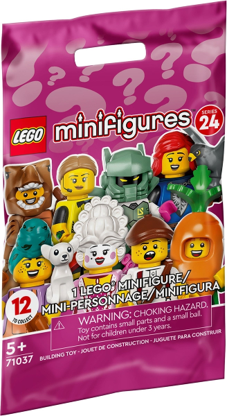 LEGO 71037 Minifigure, Series 24 (Complete Random Set of 1 Minifigure)