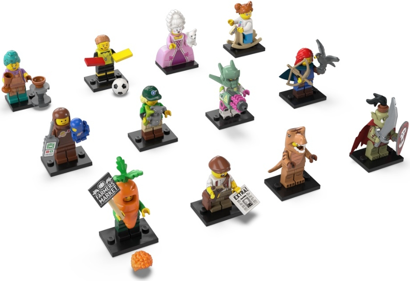 LEGO 71037-2 Minifigure, Series 24 (Complete Series of 12 Complete Minifigure Sets)