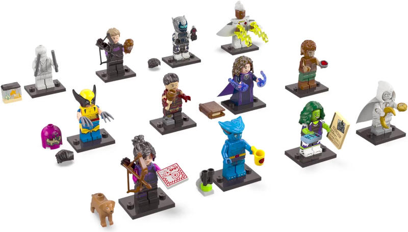 LEGO 71039-2 Minifigure, Marvel Studios, Series 2 (Complete Series of 12 Complete Minifigure Sets)