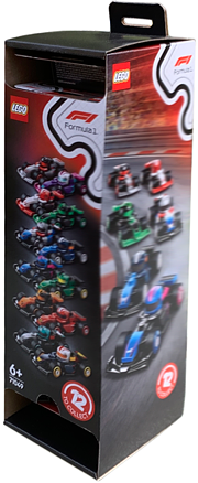 LEGO 71049-4 F1 Collectible Race Cars (Box of 12)