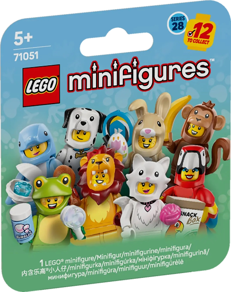 LEGO 71051 Minifigure, Series 28 (Complete Random Set of 1 Minifigure)