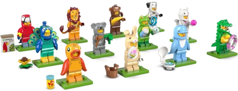LEGO 71051-2 Minifigure, Series 28 (Complete Series of 12 Complete Minifigure Sets)
