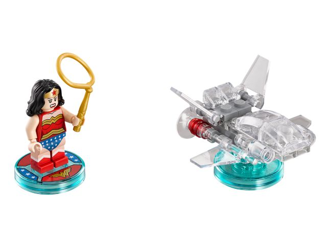 LEGO 71209 Fun Pack - DC Comics (Wonder Woman and Invisible Jet)
