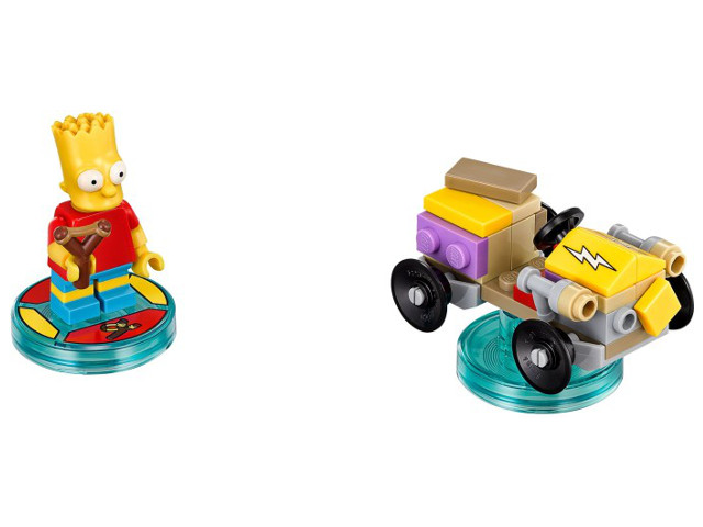 LEGO 71211 Fun Pack - The Simpsons (Bart and Gravity Sprinter)
