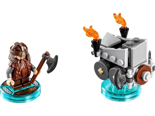 LEGO 71220 Fun Pack - The Lord of the Rings (Gimli and Axe Chariot)