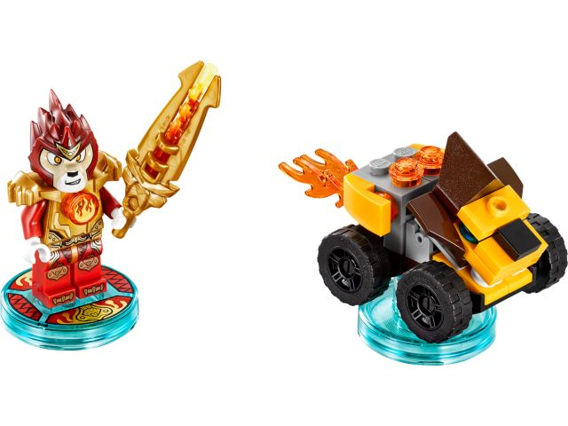 LEGO 71222 Fun Pack - Legends of Chima (Laval and Mighty Lion Rider)