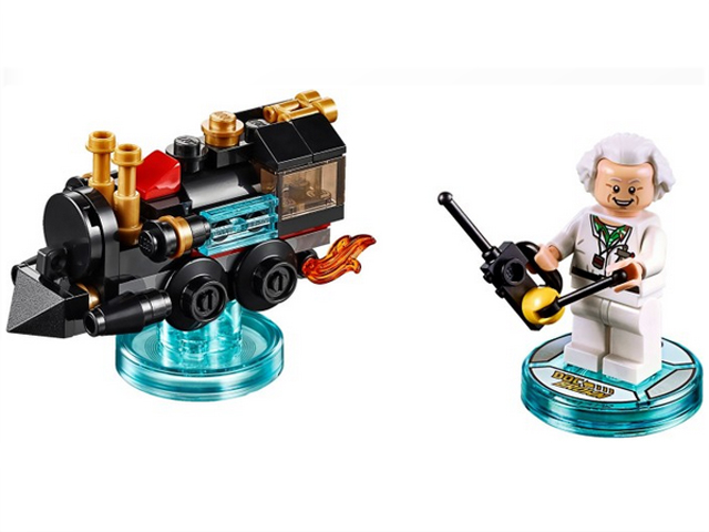 LEGO 71230 Fun Pack - Back to the Future (Doc Brown and Traveling Time Train)