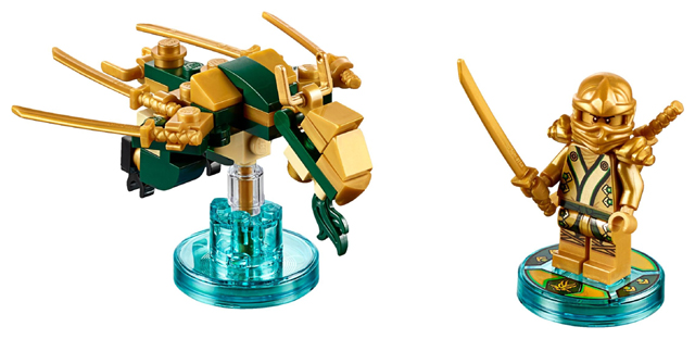 LEGO 71239 Fun Pack - Ninjago (Lloyd and Lloyd's Golden Dragon)