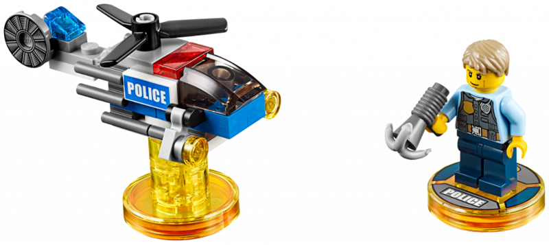 LEGO 71266 Fun Pack - City (Chase McCain and Police Helicopter)